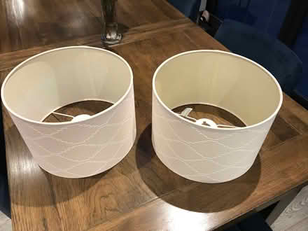 Photo of free Pair of lampshades (Shotgate SS11) #2