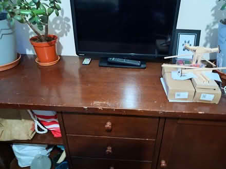 Photo of free Mahognany cabinet (Croydon CR0) #1