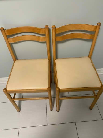 Photo of free 2 kitchen/desk chairs (Alta Vista area) #1