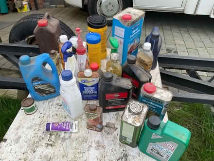 Photo of free Various oils etc - garage clearout (Harlow CM17) #1