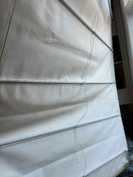 Photo of free Green Roman linen blind (Homerton E5) #2