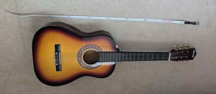 Photo of free Child's size toy guitar (Chippenham SN15) #2