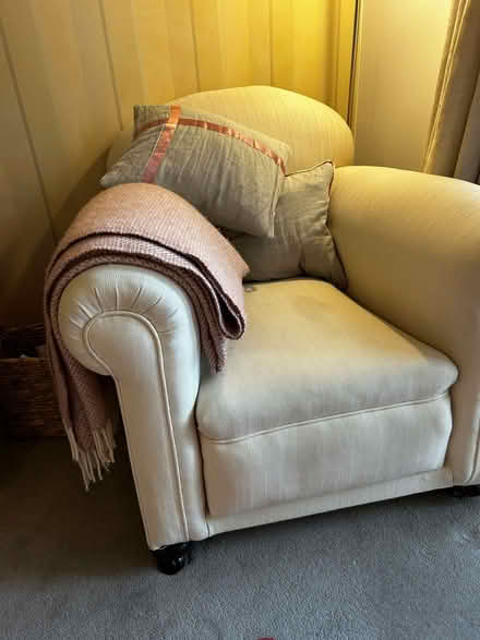 Photo of free Cream ladies armchair (Rugeley WS15) #2