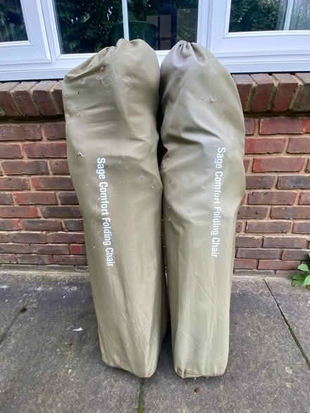 Photo of free 2 folding chairs (Maidenhead SL6) #1