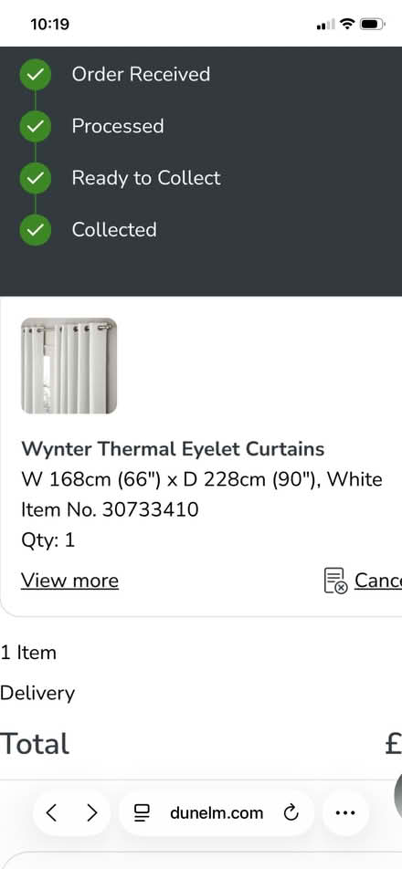 Photo of free White curtains (Willaston) #1