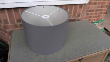 Photo of free Large drum ceiling lampshade (Ampthill MK45) #1