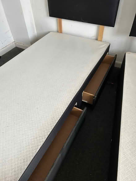 Photo of free 2x single beds with headboards (Spencer,Northampton NN5) #1
