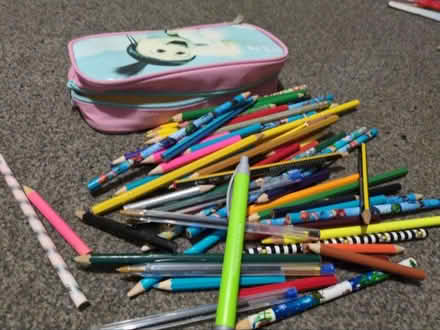 Photo of free Pencil case and pencils (Kempston MK42) #2
