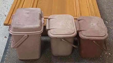 Photo of free Small plastic food recycling bins (Street on the Fosse BA4) #1