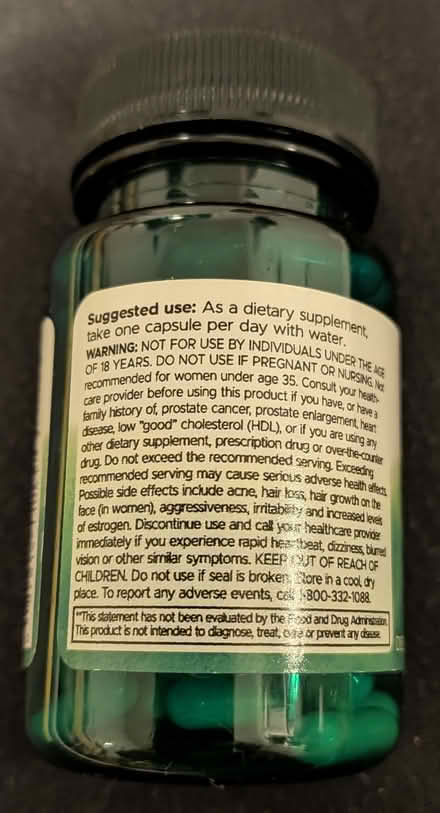 Photo of free DHEA dietary supplement. sealed (Pleasantville) #3