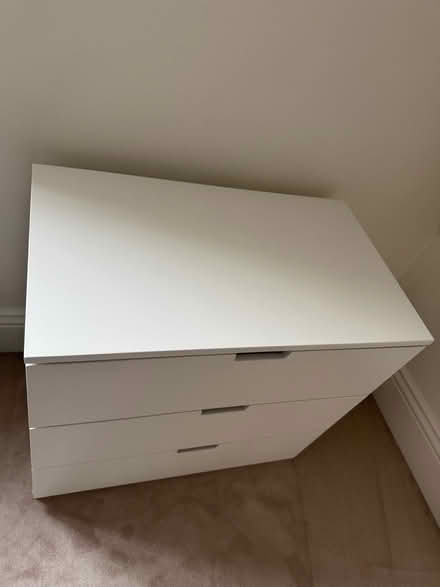 Photo of free 2 x IKEA white 3 drawer chest (Putney sw15) #4