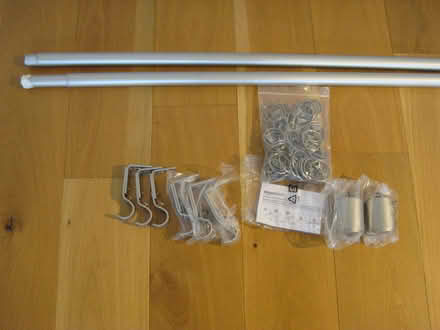 Photo of free Curtain rails plus fittings (Rushcliffe NG2) #1