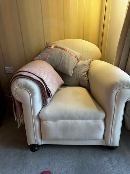 Photo of free Cream ladies armchair (Rugeley WS15) #1