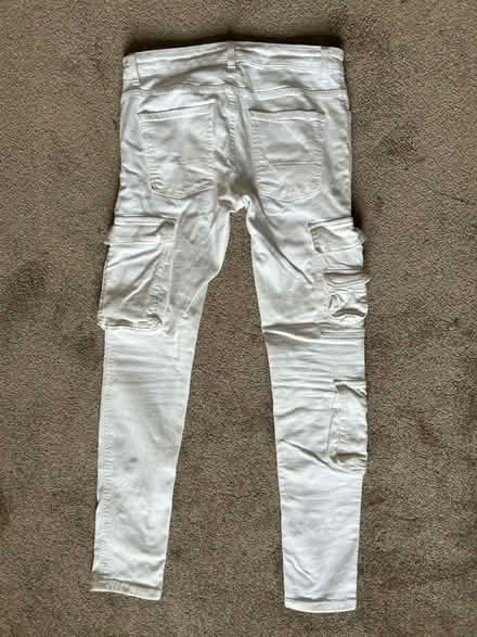 Photo of free Skinny white trousers - men’s (South Acton, W4) #1