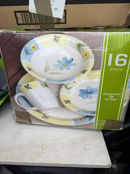 Photo of free Dinner set unused (1 cup missing) (Belle Vale L25) #1