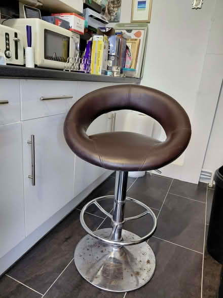 Photo of free Brown bar stool (Forestdale CR0) #1