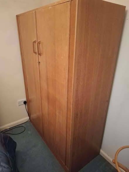 Photo of free 1950s G Plan double wardrobe (Whitegrove RG42) #2