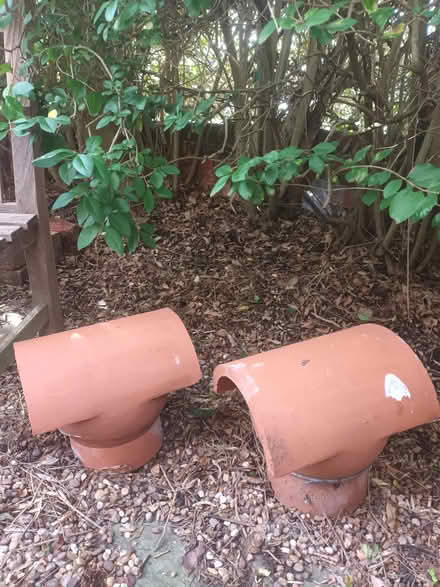 Photo of free Set of 2 Terracotta Chimney Pots (Abingdon OX14) #1