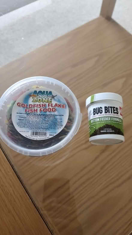 Photo of free Aqua Zone & Bug Bites Fish Food (Sawston CB22) #1