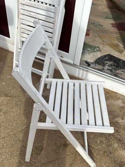 Photo of free 3 x fold up wooden Chairs (Bispham FY2) #1