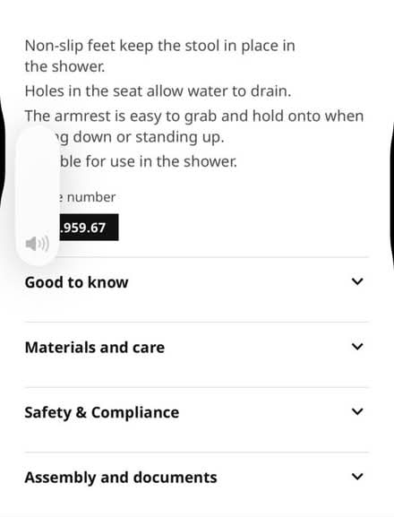 Photo of free Shower stool (Chislehurst BR7) #4