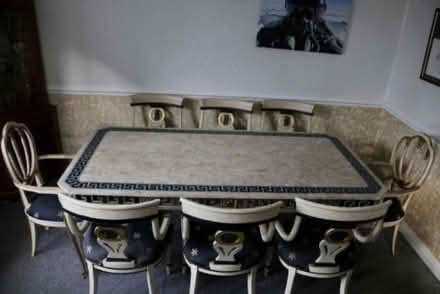 Photo of free 8 Seater Table and Chairs (S43 4FA) #1