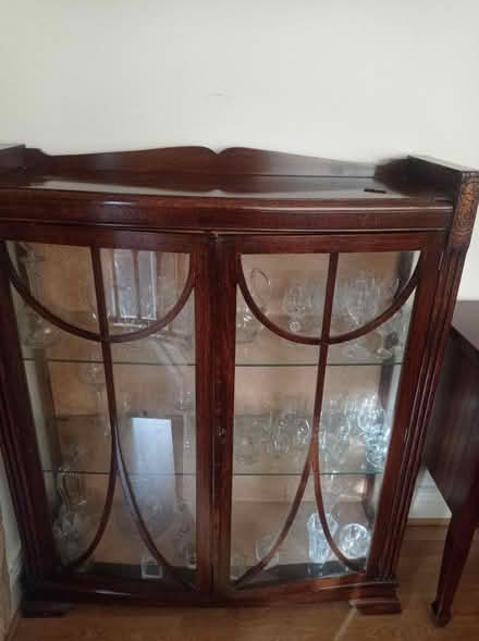 Photo of free Glass double fronted cupboard (Petersfield) #1