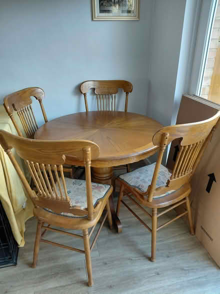 Photo of free Table and chairs and bar stool (Forestdale CR0) #1