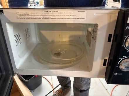 Photo of free Used microwave (Hay on Wye) #2