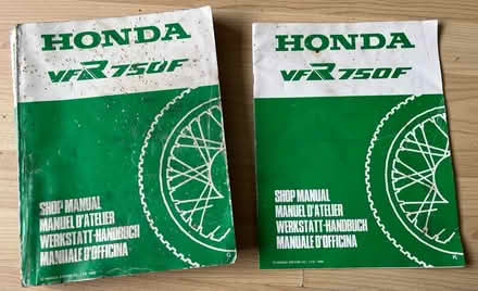 Photo of free Honda Workshop Manual - VFR750FK (Uxbridge UB8) #1