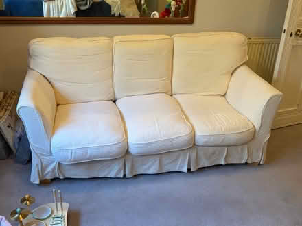 Photo of free Cream 3 seater sofa (Commonwood WD4) #2