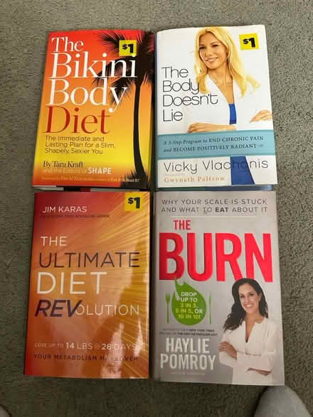 Photo of free 4 Diet books (Prospect Park) #1