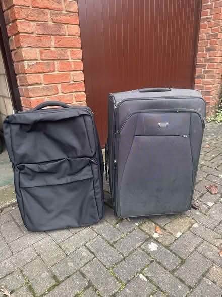 Photo of free X2 large wheeled suitcases (Bishops Cleeve) #1