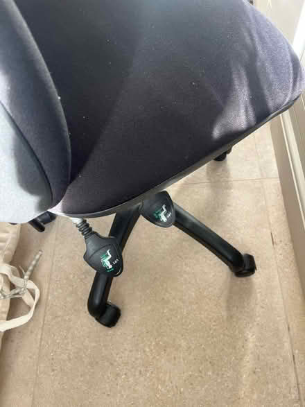 Photo of free Black office chair (Hampstead NW3) #4