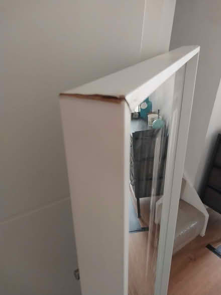 Photo of free IKEA full mirror white (Easton , Bristol) #1