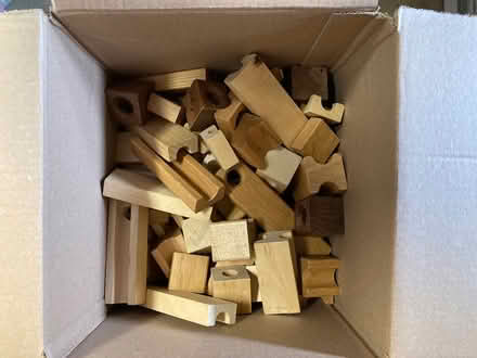 Photo of free Wooden Marble Play set (New Market) #1