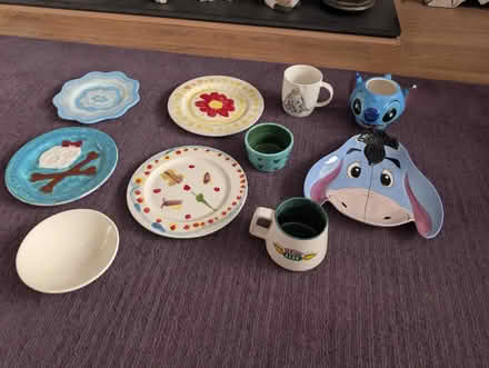 Photo of free Painted Plates and Mugs (Park Street AL2) #1