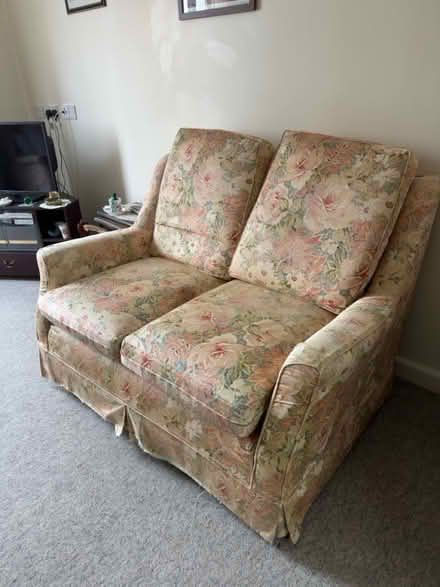 Photo of free 2 Seater Sofa (Trickers Cross BH22) #1