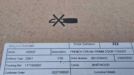 Photo of free Kitchen doors and cupboard (Kirk Hallam DE7) #1