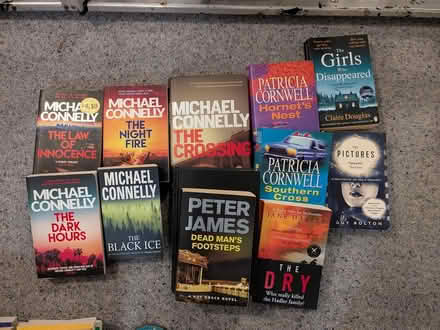 Photo of free 12 books detective types - lot 1 (Liphook GU30) #1