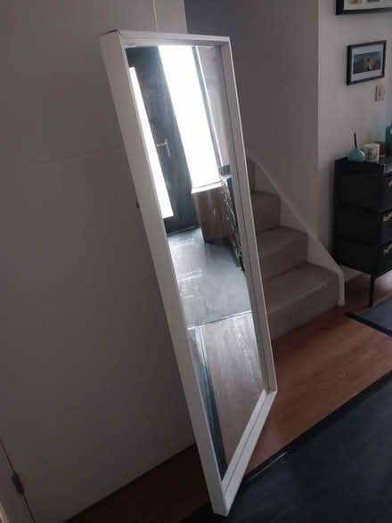 Photo of free IKEA full mirror white (Easton , Bristol) #2