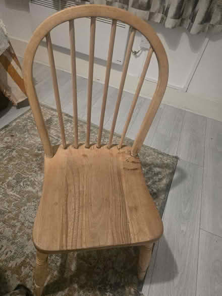 Photo of free Foldable table and wooden chair (Tulse Hill SE24) #2