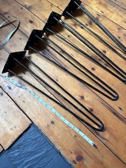Photo of free Steel table legs (Barton upon Irwell M30) #1