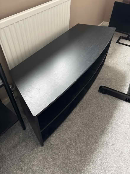 Photo of free Black tv stand (Cheadle SK8) #2