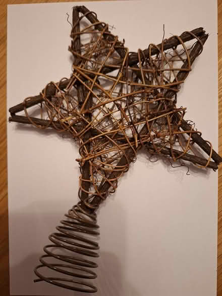 Photo of free Rustic star Christmas tree topper (Rainham ME8) #1