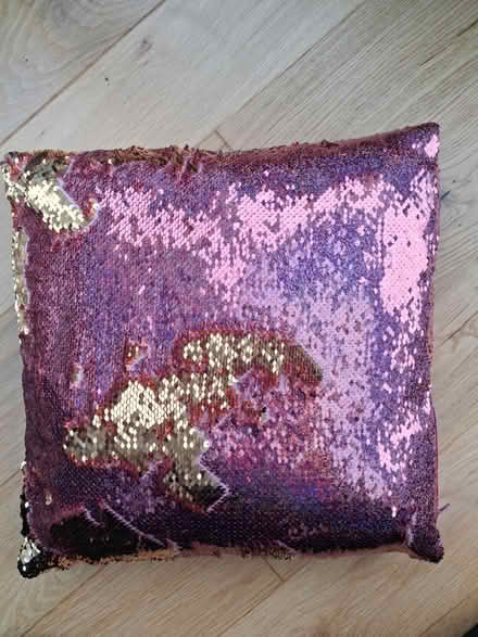 Photo of free Sequin cushion (Maidstone (Barming)) #1