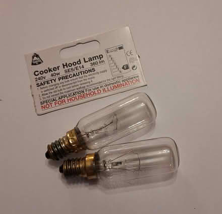 Photo of free Cooker hood lamp bulbs (Rainham ME8) #1