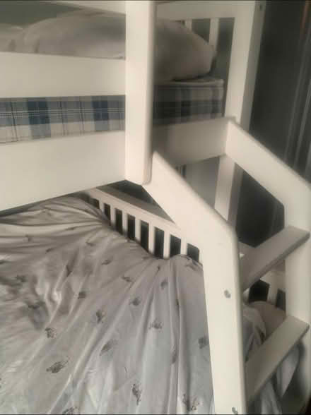 Photo of free White bunk bed (Speke L24) #1
