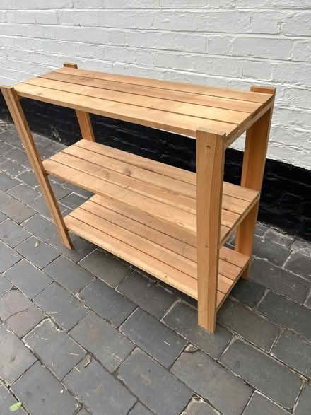 Photo of free Pine shelving unit (Haldens AL6) #2