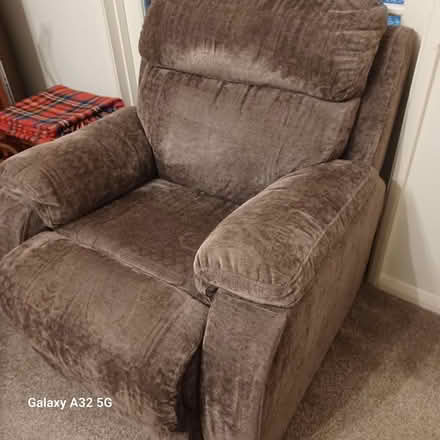Photo of free 2 seater sofa and matching chair (Worplesdon) #1